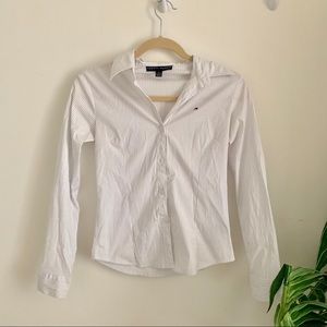 Tommy Hilfiger white button up